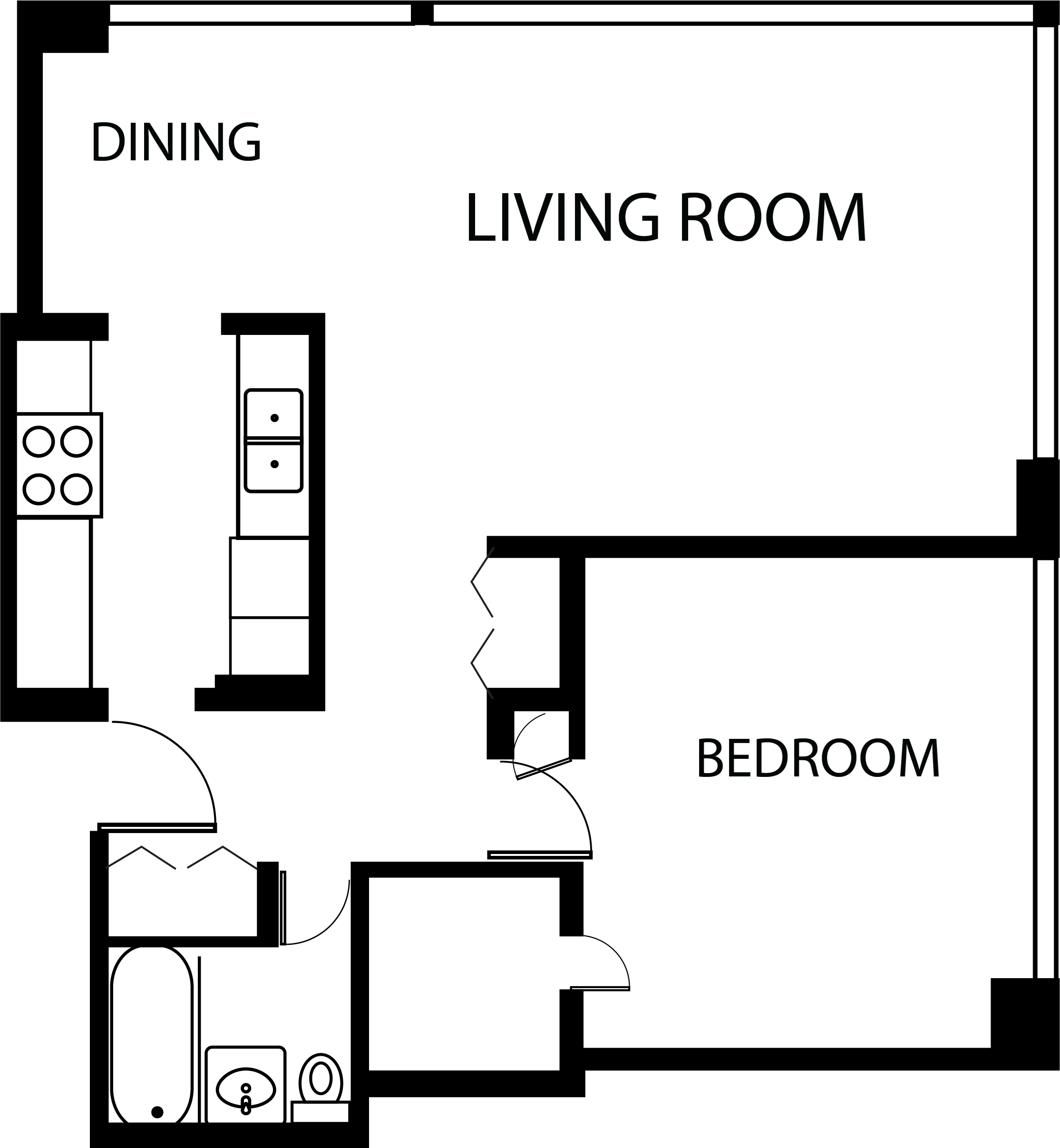 One-Bedroom One-Bedroom